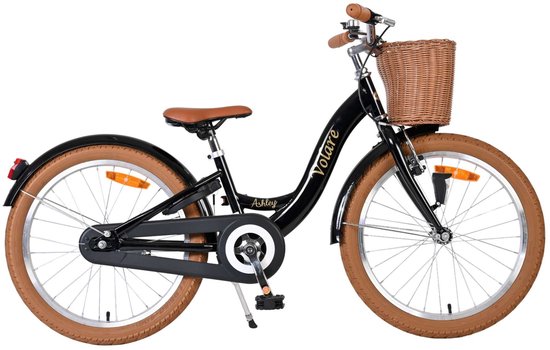 Volare Ashley Kinderfiets - Meisjes - 20 inch - Zwart van Volare