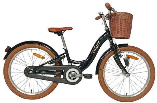 Volare Ashley Kinderfiets - Meisjes - 24 inch - Zwart - Nexus 3