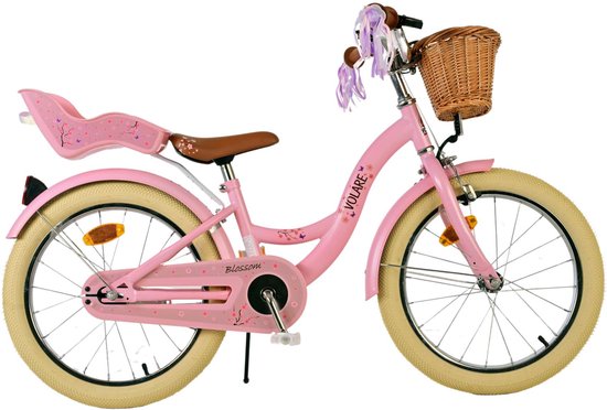 Volare Blossom Kinderfiets - Meisjes - 18 inch - Roze van Volare