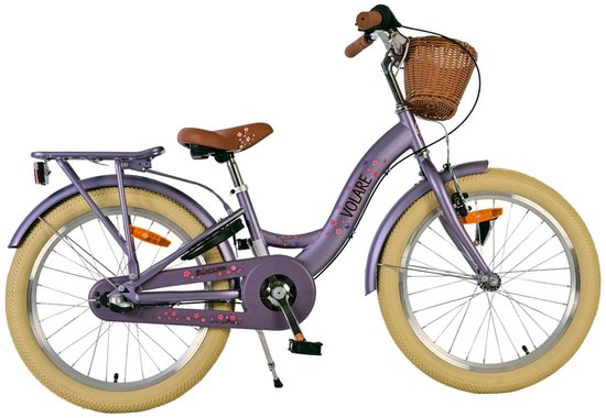 Volare Blossom Kinderfiets - Meisjes - 20 inch - Paars - Nexus 3 versnellingen van Volare