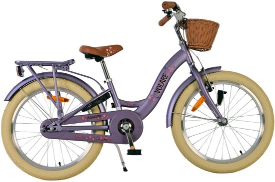 Volare Blossom Kinderfiets - Meisjes - 20 inch - Paars van Volare