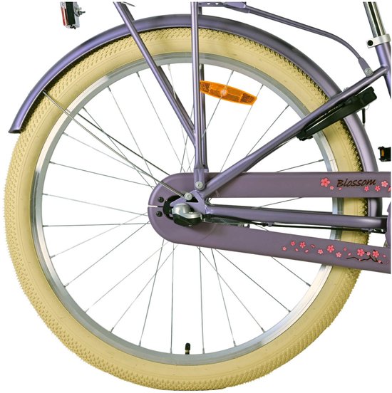 Volare Blossom Kinderfiets - Meisjes - 26 inch - Paars - Nexus 3 versnellingen van Volare