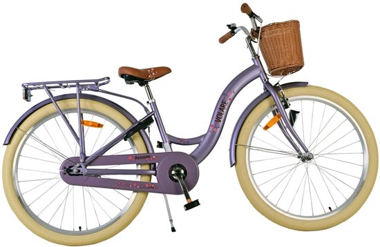 Volare Blossom Kinderfiets - Meisjes - 26 inch - Paars van Volare