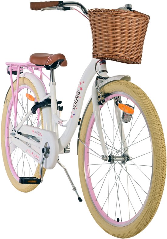 Volare Blossom Kinderfiets - Meisjes - 26 inch - Wit van Volare