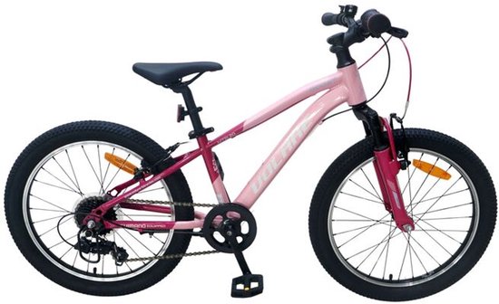 Volare Boost Kinderfiets - 24 inch - 21 Speed - Roze
