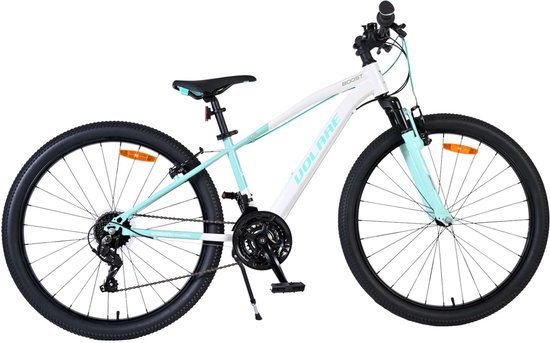 Volare Boost Kinderfiets - 26 inch - 21 speed - Wit/Mintgroen