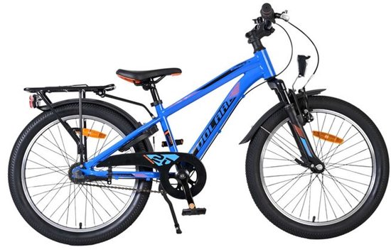 Volare Cross Kinderfiets - Jongens - 20 inch - Blauw - 3 versnellingen van Merkloos