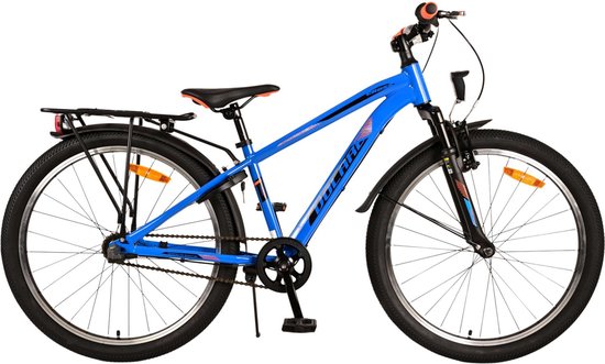 Volare Cross Kinderfiets - Jongens - 24 inch - Blauw - 3 versnellingen van Volare