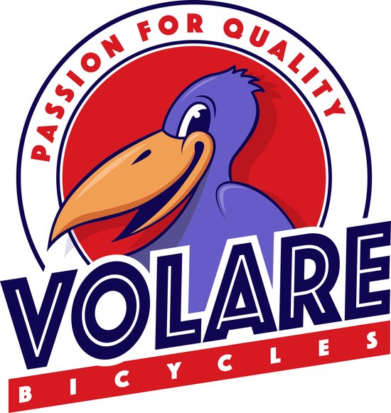 Volare Cross Kinderfiets - Jongens - 26 inch - Blauw - 18 versnellingen - Twee handremmen van Volare