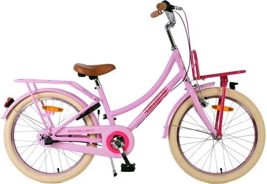 Volare Excellent Kinderfiets - Meisjes - 20 inch - Roze - 3 versnellingen van Volare