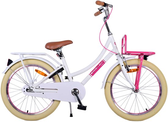 Volare Excellent Kinderfiets - Meisjes - 20 inch - Wit van Volare