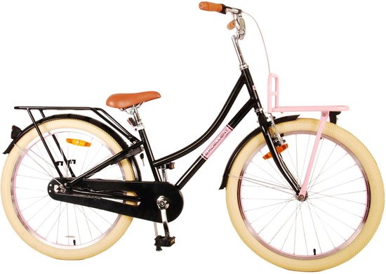 Volare Excellent Kinderfiets - Meisjes - 24 inch - Zwart van Volare