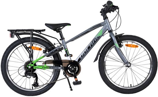Volare Explorer Kinderfiets - Jongens - 20 inch - Donkergrijs - 7 versnellingen