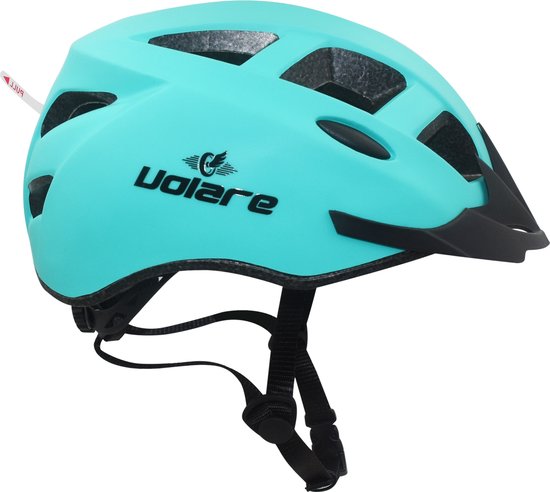 Volare Fietshelm - Blauw - 54-58 cm - Unisex van Volare