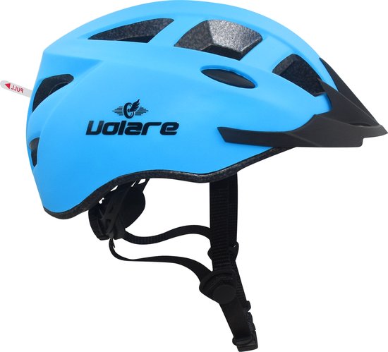 Volare Fietshelm - Unisex - Blauw - 54-58 cm van Volare