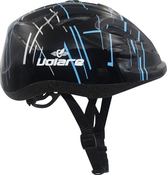 Volare Fietshelm - Zwart - 47-51 cm - Unisex van Volare