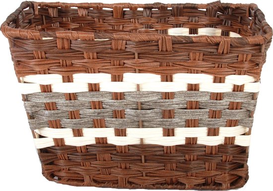 Volare Fietsmand 31 Liter 40 X 33 X 24 Cm Riet Bruin van Volare