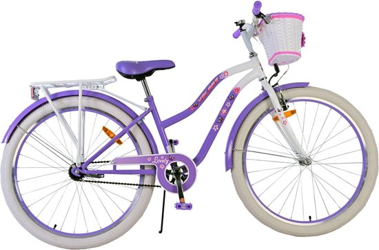 Volare Lovely Kinderfiets - Meisjes - 26 inch - Paars van Volare