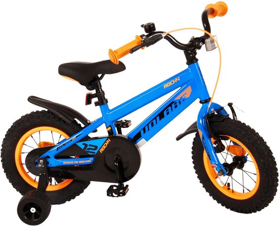 Volare Rocky Kinderfiets - Jongens - 12 inch - Blauw van Volare