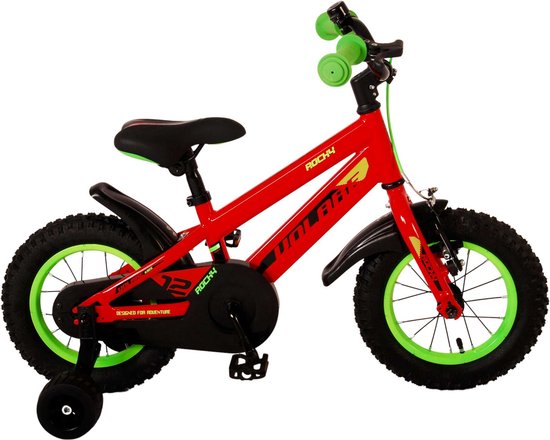 Volare Rocky Kinderfiets - Jongens - 12 inch - Rood van Volare