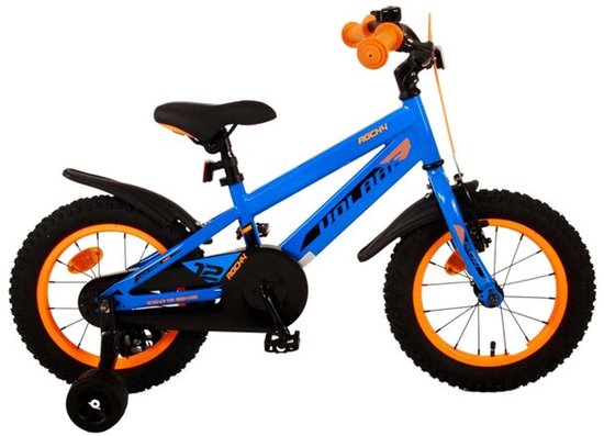 Volare Rocky Kinderfiets - Jongens - 14 inch - Blauw van Volare