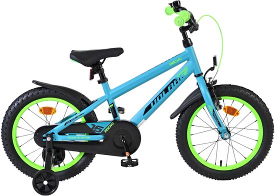 Volare Rocky Kinderfiets - Jongens - 16 inch - Groen van Volare