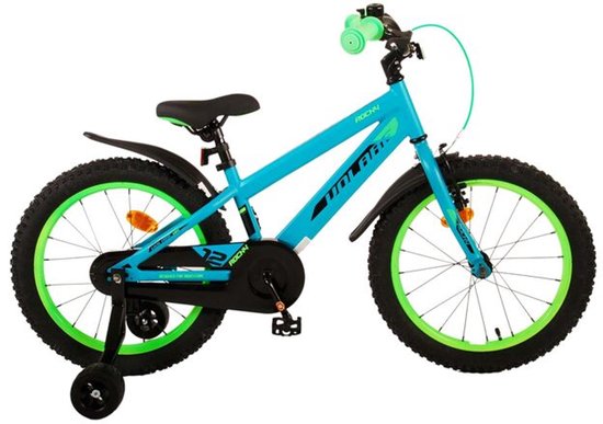 Volare Rocky Kinderfiets - Jongens - 18 inch - Groen van Volare