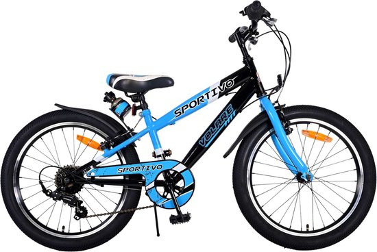 Volare Sportivo Kinderfiets - Jongens - 20 inch - Blauw - 7 versnellingen van Volare