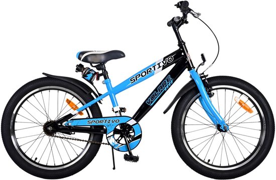 Volare Sportivo Kinderfiets - Jongens - 20 inch - Blauw van Merkloos