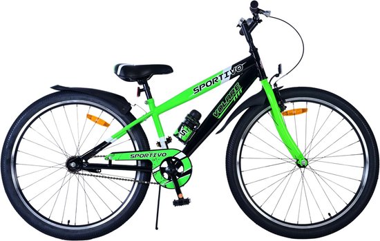 Volare Sportivo Kinderfiets - Jongens - 26 inch - Groen van Volare
