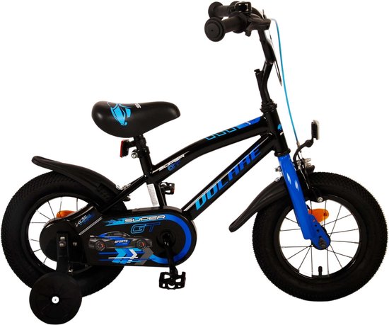 Volare Super GT Kinderfiets - Jongens - 12 inch - Blauw van Volare