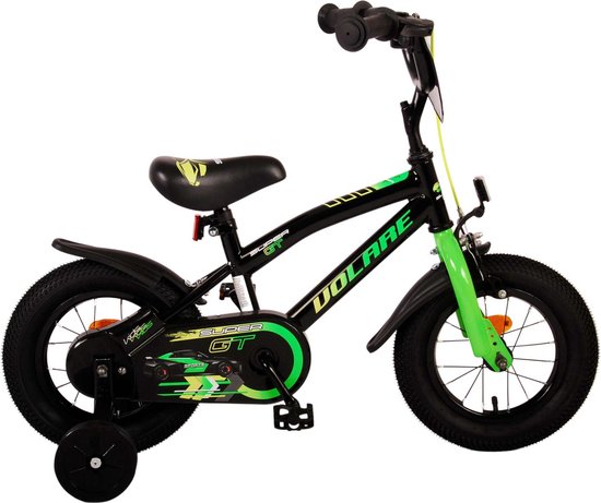 Volare Super GT Kinderfiets - Jongens - 12 inch - Groen van Volare