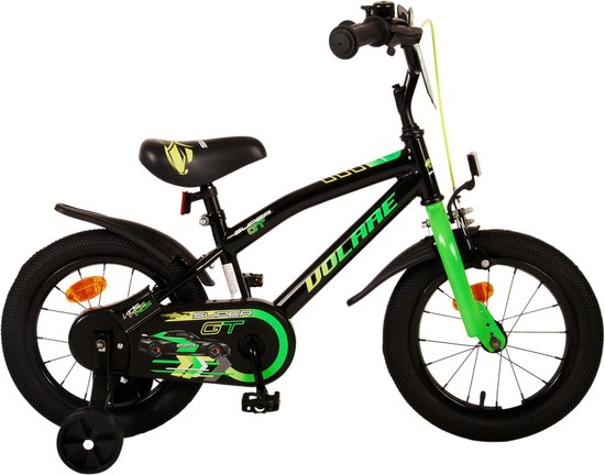 Volare Super GT Kinderfiets - Jongens - 14 inch - Groen van Volare