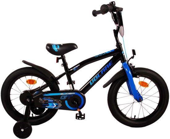 Volare Super GT Kinderfiets - Jongens - 16 inch - Blauw van Volare