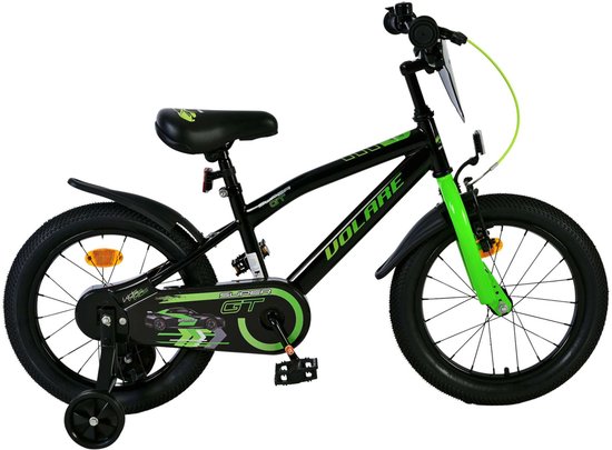 Volare Super GT Kinderfiets - Jongens - 16 inch - Groen van Merkloos