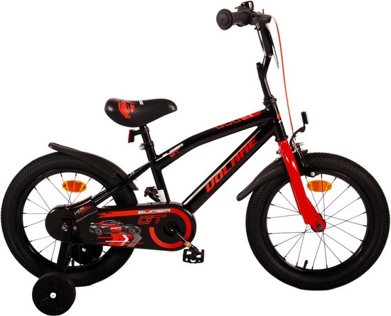 Volare Super GT Kinderfiets - Jongens - 16 inch - Rood van Volare