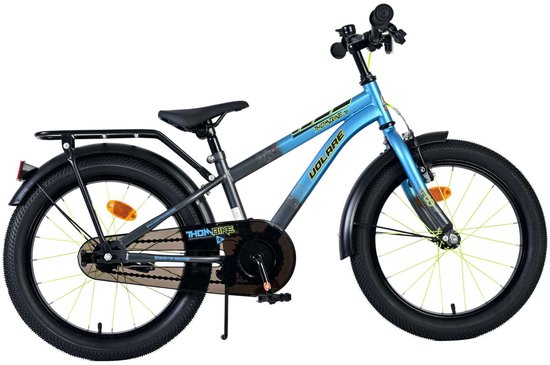 Volare Thombike Kinderfiets - Jongens - 18 inch - Blauw Grijs van Merkloos