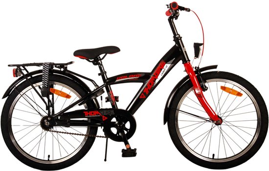 Volare Thombike Kinderfiets - Jongens - 20 inch - Zwart Rood van Volare