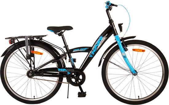 Volare Thombike Kinderfiets - Jongens - 24 inch - Zwart Blauw van Volare