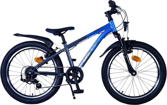 Volare XC Race Kinderfiets - 20 inch - 7 speed - Blauw/Grijs van Volare