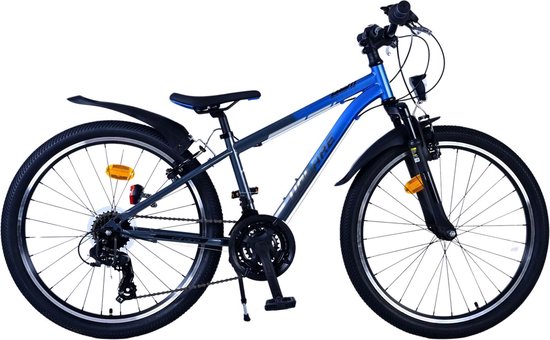 Volare XC Race Kinderfiets - 24 inch - 21 speed - Blauw/Grijs van Volare