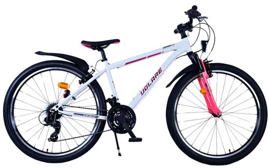 Volare XC Race Kinderfiets - 26 inch - 21 speed - Wit Roze van Volare