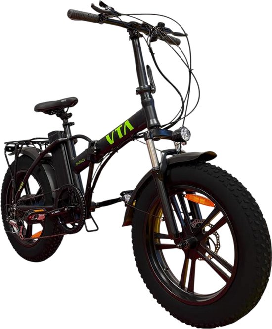Volta VB2 Pro - Elektrische fatbike - Opvouwbaar - 20 inch - 250W - 48V 13,5Ah van Merkloos