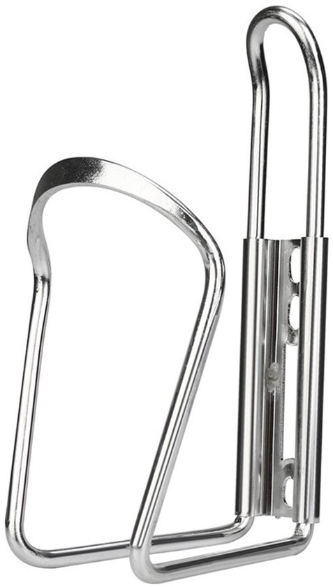 Voltano Fiets Bidonhouder Aluminium - Zilver - Inclusief Inbus
