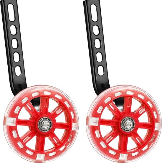 Voltano Zijwieltjes LED Verlichting – Rood – 12-20 inch van Voltano