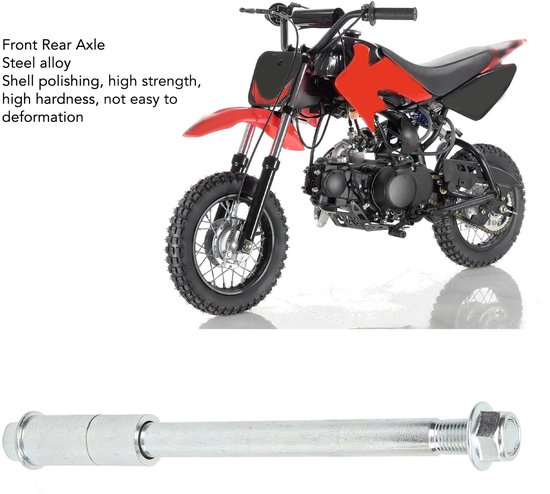 Vooras en Achteras voor Pit Pro Trail Dirt Bike - 15mm en 220mm