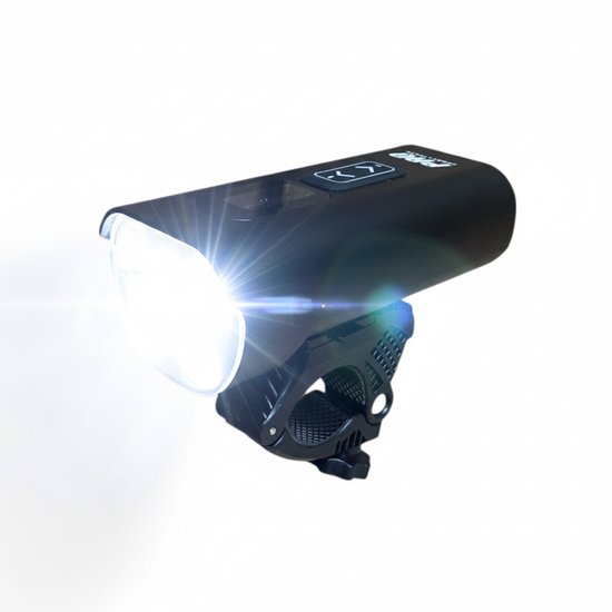Voorlicht Fietsverlichting 2200 Lumen USB Oplaadbaar Koplamp - Racefiets/MTB LED Fietslamp
