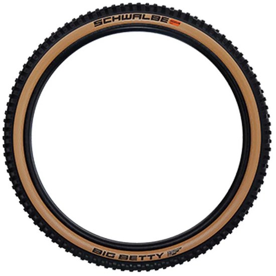 Vouwband Schwalbe Big Betty Super Gravity 29 x 2.40 / 62-622 mm - zwart/bruin van Merkloos