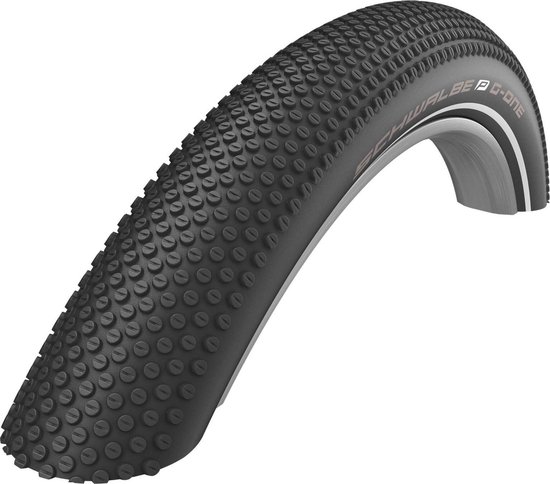 Vouwband Schwalbe G-One Allround RaceGuard 27.5 x 2.80 / 70-584 mm - zwart van Schwalbe