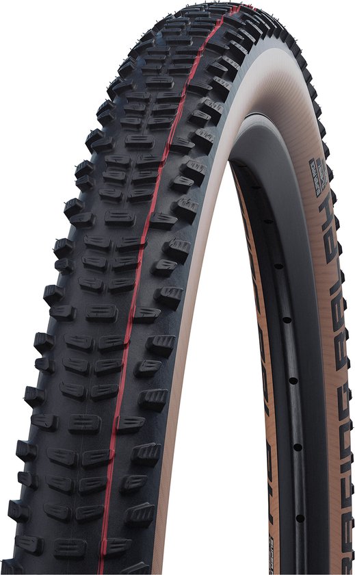 Vouwband Schwalbe Racing Ralph Super Race 29 x 2.25 / 57-622 mm - transparent sidewall van Schwalbe